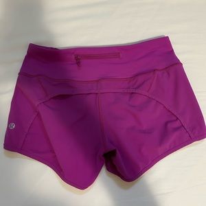 Size 4 2.5 in lululemon speed ups
